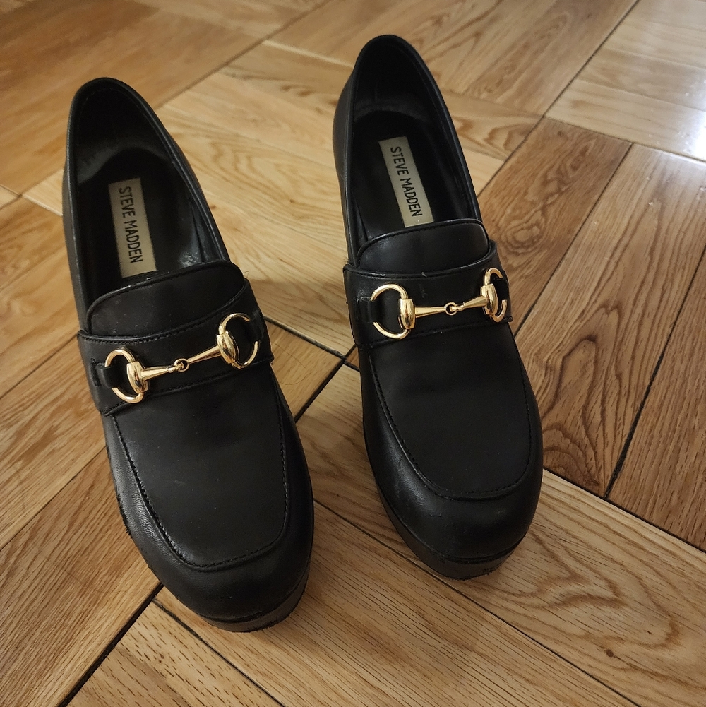 Steve Madden Platform Loafers 7.5